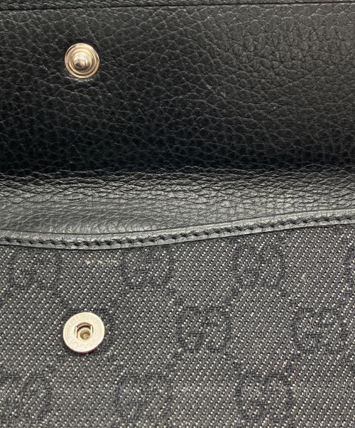 GUCCI（グッチ）GUCCI (グッチ) 長財布 ブラックの古着・服飾アイテム