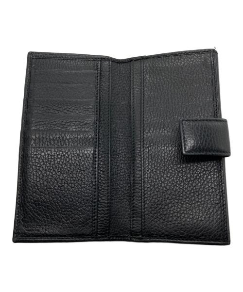 GUCCI（グッチ）GUCCI (グッチ) 長財布 ブラックの古着・服飾アイテム