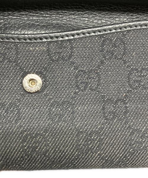 GUCCI（グッチ）GUCCI (グッチ) 長財布 ブラックの古着・服飾アイテム