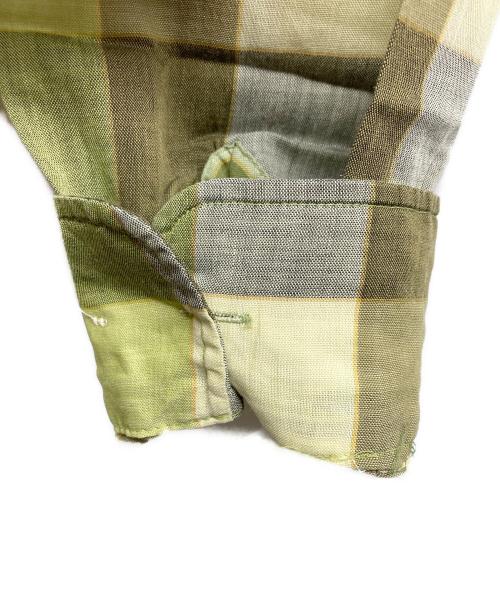 GRANTS MENSWEAR（グランツ メンズウェア）GRANTS MENSWEAR (グランツ メンズウェア) オープンカラーシャツ グリーン サイズ:Mの古着・服飾アイテム