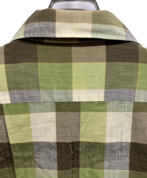GRANTS MENSWEAR（グランツ メンズウェア）GRANTS MENSWEAR (グランツ メンズウェア) オープンカラーシャツ グリーン サイズ:Mの古着・服飾アイテム