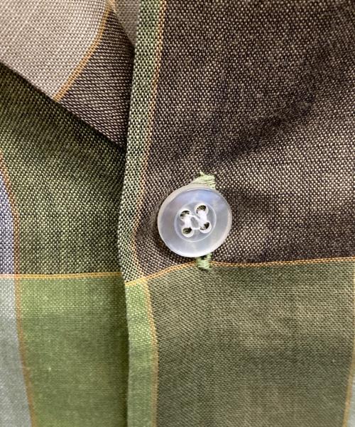 GRANTS MENSWEAR（グランツ メンズウェア）GRANTS MENSWEAR (グランツ メンズウェア) オープンカラーシャツ グリーン サイズ:Mの古着・服飾アイテム