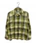 GRANTS MENSWEAR（グランツ メンズウェア）の古着「オープンカラーシャツ」｜グリーン