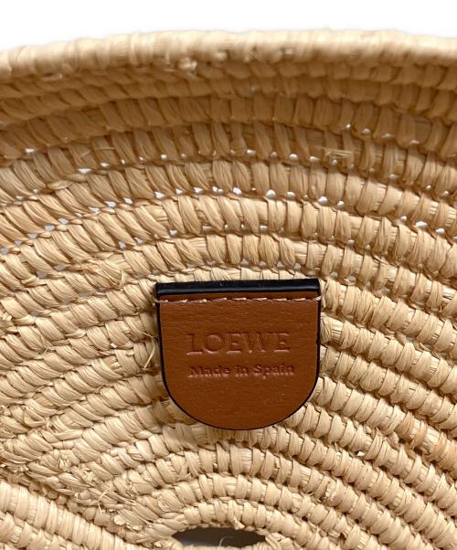 LOEWE（ロエベ）LOEWE (ロエベ) ペタル バスケットバッグ/LOEWE ベージュ×ブラウンの古着・服飾アイテム