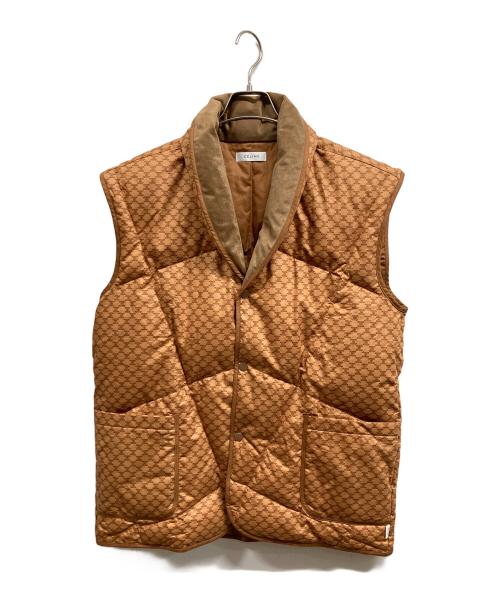 CELINE（セリーヌ）CELINE (セリーヌ) ダウンベスト/CELINE ブラウン サイズ:不明の古着・服飾アイテム