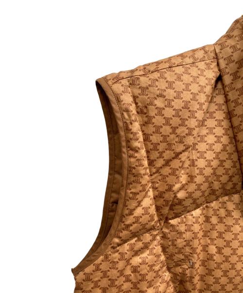 CELINE（セリーヌ）CELINE (セリーヌ) ダウンベスト/CELINE ブラウン サイズ:不明の古着・服飾アイテム