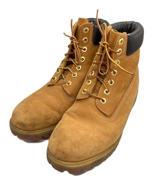 Timberland（ティンバーランド）Timberland (ティンバーランド) 6インチプレミアムウォータープルーフブーツ/Timberland ブラウン サイズ:	9 1/2の古着・服飾アイテム