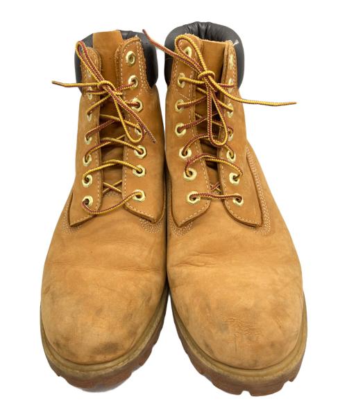Timberland（ティンバーランド）Timberland (ティンバーランド) 6インチプレミアムウォータープルーフブーツ/Timberland ブラウン サイズ:	9 1/2の古着・服飾アイテム