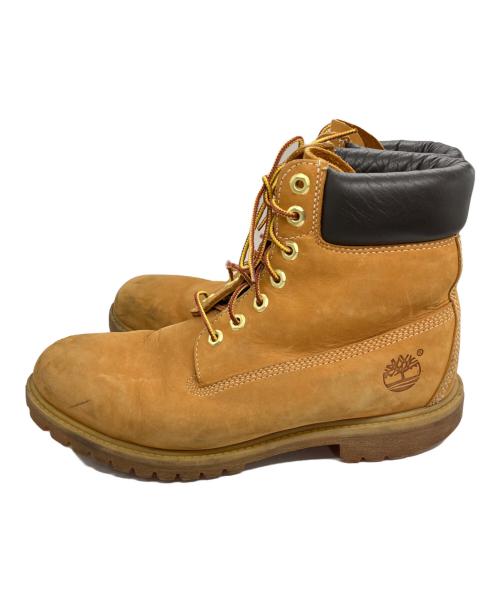 Timberland（ティンバーランド）Timberland (ティンバーランド) 6インチプレミアムウォータープルーフブーツ/Timberland ブラウン サイズ:	9 1/2の古着・服飾アイテム