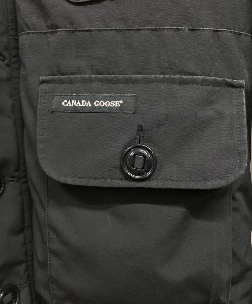 CANADA GOOSE（カナダグース）CANADA GOOSE (カナダグース) ラッセルパーカ/ RUSSEL PARKA/ダウンジャケット/CANADA GOOSE ブラック サイズ:Mの古着・服飾アイテム