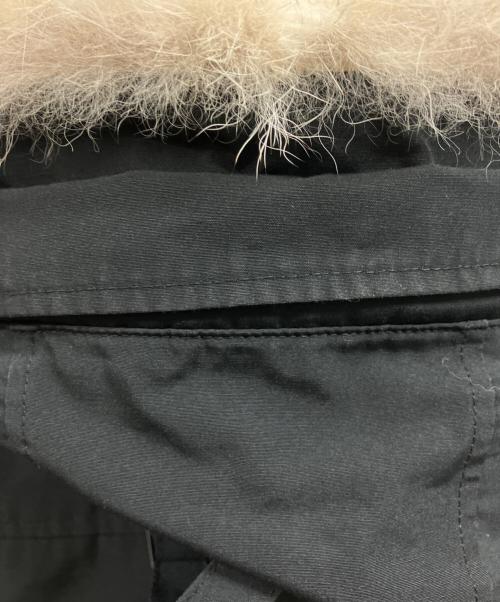 CANADA GOOSE（カナダグース）CANADA GOOSE (カナダグース) ラッセルパーカ/ RUSSEL PARKA/ダウンジャケット/CANADA GOOSE ブラック サイズ:Mの古着・服飾アイテム