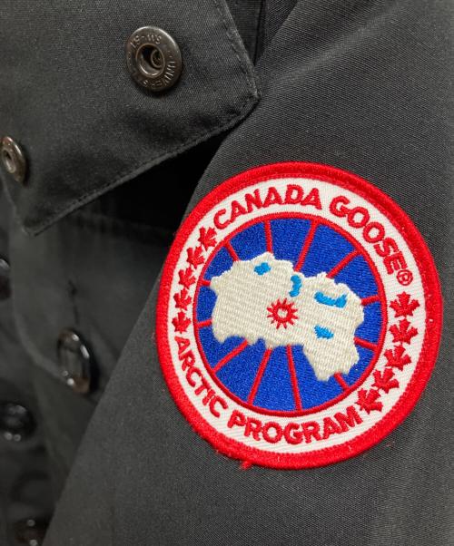 CANADA GOOSE（カナダグース）CANADA GOOSE (カナダグース) ラッセルパーカ/ RUSSEL PARKA/ダウンジャケット/CANADA GOOSE ブラック サイズ:Mの古着・服飾アイテム