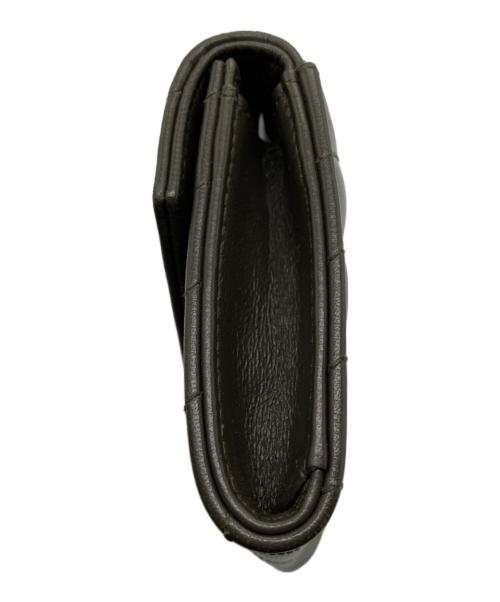 Yves Saint Laurent（イヴサンローラン）Yves Saint Laurent (イヴサンローラン) 3つ折り財布 カーキの古着・服飾アイテム