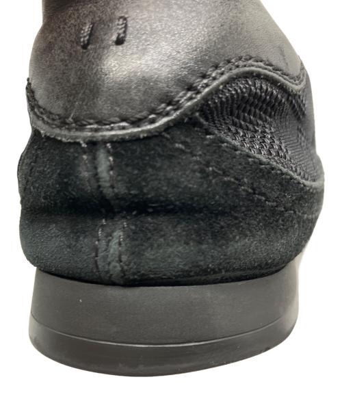 LOUIS VUITTON（ルイ ヴィトン）LOUIS VUITTON (ルイ ヴィトン) ダミエグラフィット キャンバスレザー切り替えレースアップローカットスニーカー/LOUIS VUITTON ブラック サイズ:size8の古着・服飾アイテム