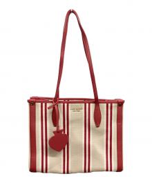 Kate Spade（ケイトスペード）の古着「MARKET ミディアムトートバッグ」｜ピンク