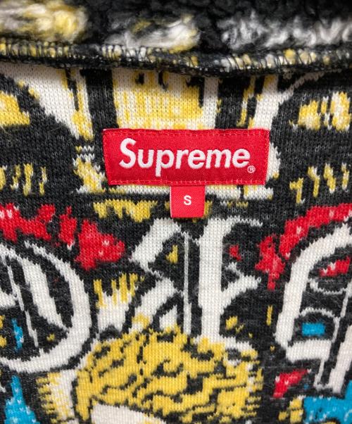 SUPREME（シュプリーム）Supreme (シュプリーム) セントミカエル フリースジャケット ブラック・ブルー サイズ:Sの古着・服飾アイテム