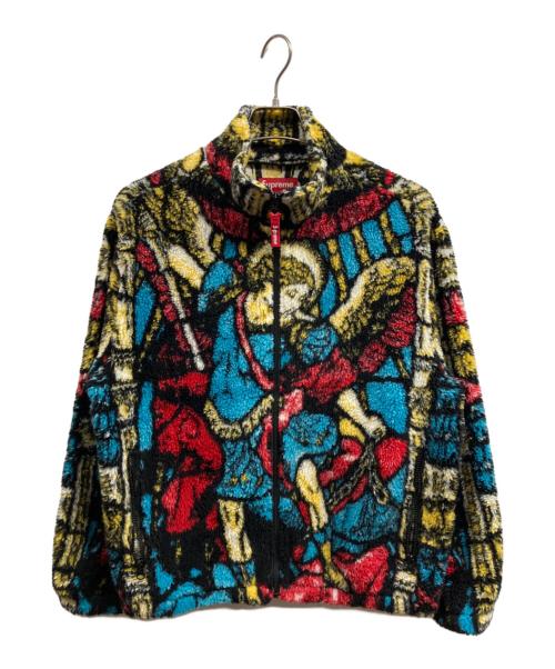 SUPREME（シュプリーム）Supreme (シュプリーム) セントミカエル フリースジャケット ブラック・ブルー サイズ:Sの古着・服飾アイテム