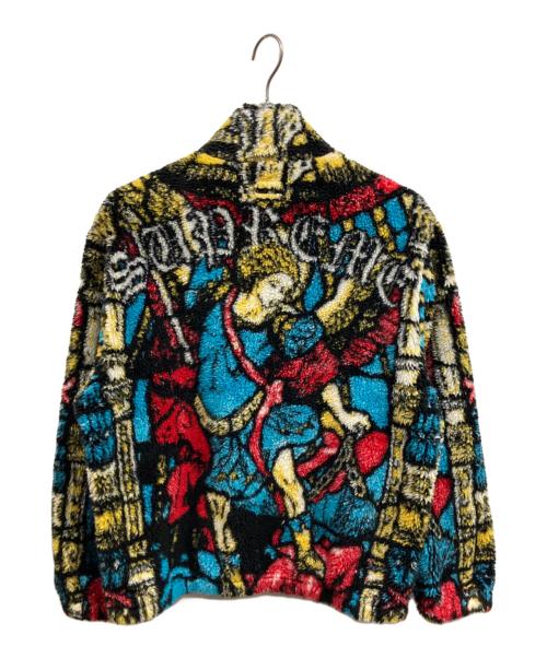 SUPREME（シュプリーム）Supreme (シュプリーム) セントミカエル フリースジャケット ブラック・ブルー サイズ:Sの古着・服飾アイテム