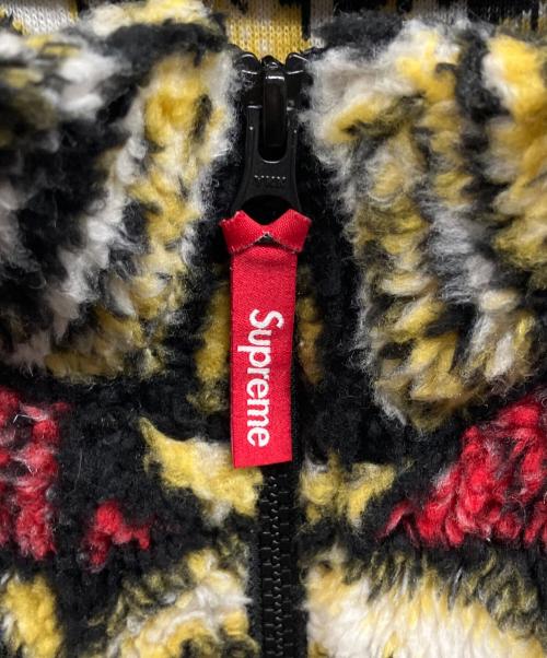 SUPREME（シュプリーム）Supreme (シュプリーム) セントミカエル フリースジャケット ブラック・ブルー サイズ:Sの古着・服飾アイテム