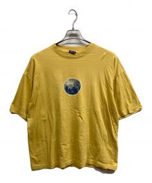 stussy（ステューシー）の古着「オールドプリントTシャツ/stussy」｜イエロー