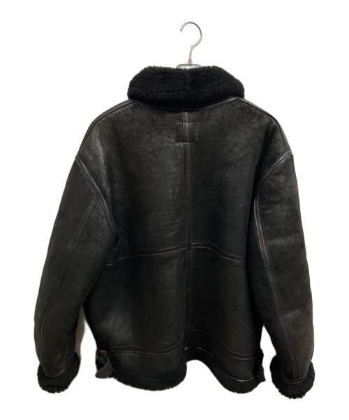 US ARMY（ユーエスアーミー）US ARMY (ユーエスアーミー) B-3フライトジャケット/US ARMY ブラック サイズ:46の古着・服飾アイテム