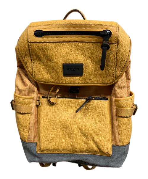 COACH（コーチ）COACH (コーチ) バックパック イエローの古着・服飾アイテム