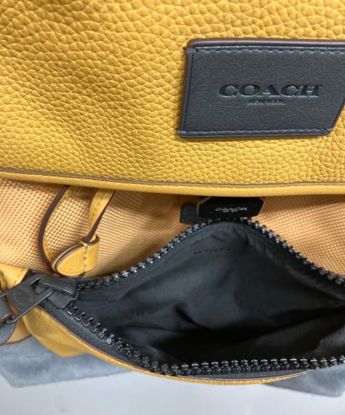 COACH（コーチ）COACH (コーチ) バックパック イエローの古着・服飾アイテム
