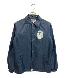 A BATHING APE（アベイシングエイプ）の古着「コーチジャケット」｜ネイビー