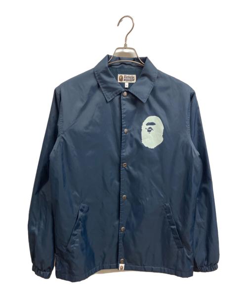 A BATHING APE（アベイシングエイプ）A BATHING APE (アベイシングエイプ) コーチジャケット ネイビー サイズ:Sの古着・服飾アイテム