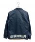 A BATHING APE (アベイシングエイプ) コーチジャケット ネイビー サイズ:S：10000円