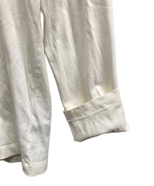 MONCLER（モンクレール）MONCLER (モンクレール) ロングスリーブカットソー/MONCLER ホワイト サイズ:Sの古着・服飾アイテム
