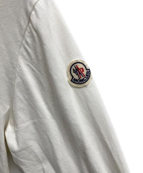 MONCLER（モンクレール）MONCLER (モンクレール) ロングスリーブカットソー/MONCLER ホワイト サイズ:Sの古着・服飾アイテム