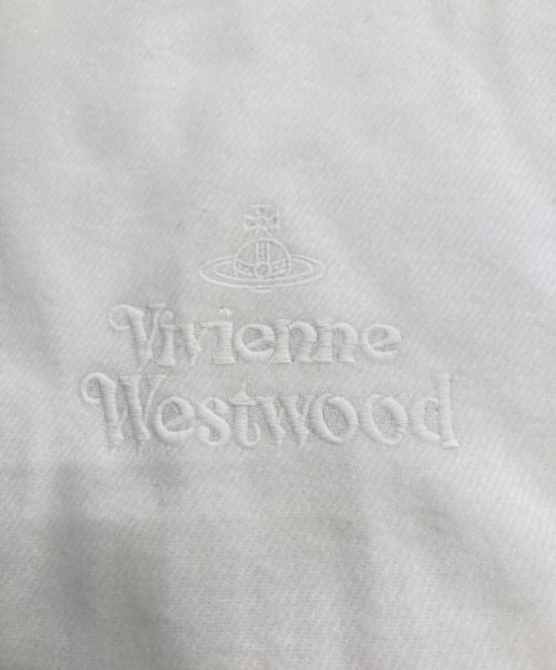 Vivienne Westwood（ヴィヴィアンウエストウッド）Vivienne Westwood (ヴィヴィアンウエストウッド) クラシックマフラー/Vivienne Westwood ホワイトの古着・服飾アイテム