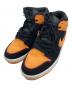 NIKE（ナイキ）の古着「ハイカットスニーカー/Air Jordan 1 Mid SE/NIKE」｜オレンジ×ブラック