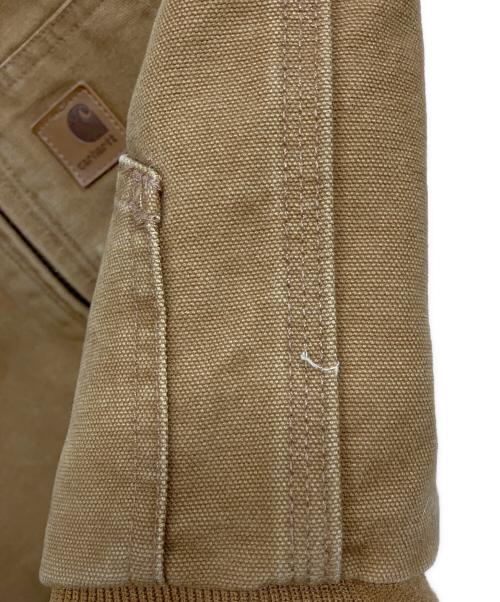 CarHartt（カーハート）CarHartt (カーハート) フード付きダックベスト ブラウン サイズ:Sの古着・服飾アイテム