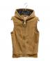 CarHartt（カーハート）の古着「フード付きダックベスト」｜ブラウン