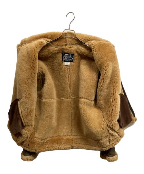 SCHOTT BROS.（ショットブロス）SCHOTT BROS. (ショットブロス) B-3フライトムートンジャケット ブラウン サイズ:38の古着・服飾アイテム