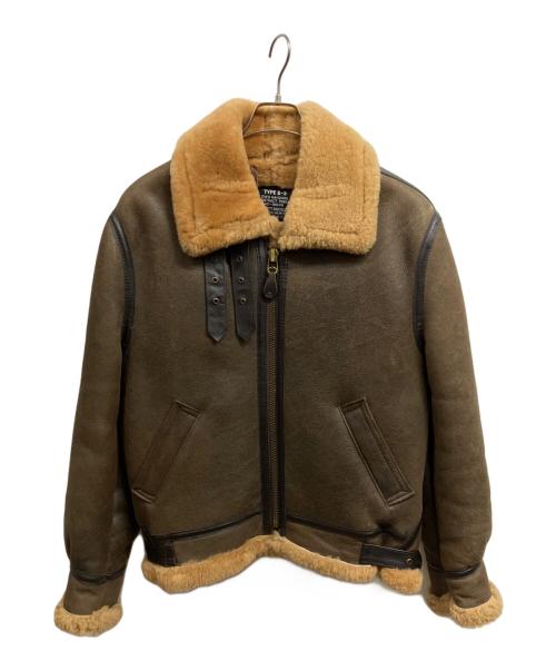 SCHOTT BROS.（ショットブロス）SCHOTT BROS. (ショットブロス) B-3フライトムートンジャケット ブラウン サイズ:38の古着・服飾アイテム