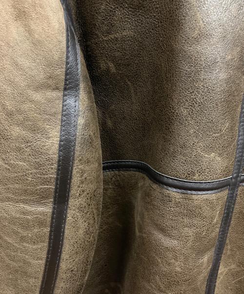 SCHOTT BROS.（ショットブロス）SCHOTT BROS. (ショットブロス) B-3フライトムートンジャケット ブラウン サイズ:38の古着・服飾アイテム