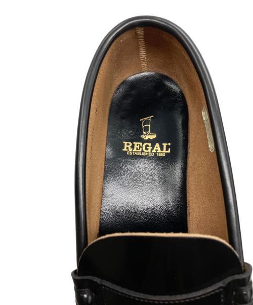 REGAL（リーガル）REGAL (リーガル) コインローファー ブラック サイズ:US8の古着・服飾アイテム