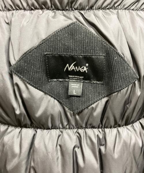 NANGA（ナンガ）NANGA (ナンガ) URBAN RESEARCH (アーバンリサーチ) オーロダウンジャケット ブラック サイズ:Lの古着・服飾アイテム