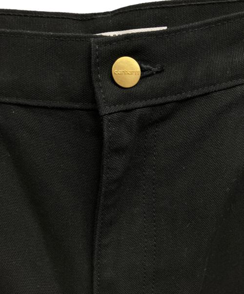 CarHartt（カーハート）CarHartt (カーハート) DOUBLE FRONT DUNGAREE WORK PANTS ブラック サイズ:34×32の古着・服飾アイテム