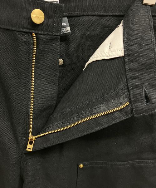 CarHartt（カーハート）CarHartt (カーハート) DOUBLE FRONT DUNGAREE WORK PANTS ブラック サイズ:34×32の古着・服飾アイテム