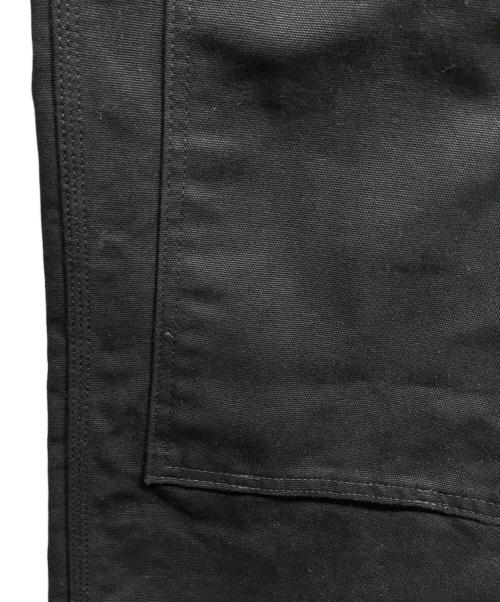 CarHartt（カーハート）CarHartt (カーハート) DOUBLE FRONT DUNGAREE WORK PANTS ブラック サイズ:34×32の古着・服飾アイテム