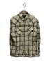 RRL（ダブルアールエル）の古着「ウエスタンチェックシャツ」｜ベージュ