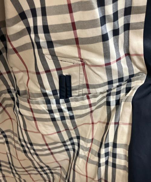 BURBERRY BLACK LABEL（バーバリーブラックレーベル）BURBERRY BLACK LABEL (バーバリーブラックレーベル) ステンカラーコート ブラック サイズ:XLの古着・服飾アイテム