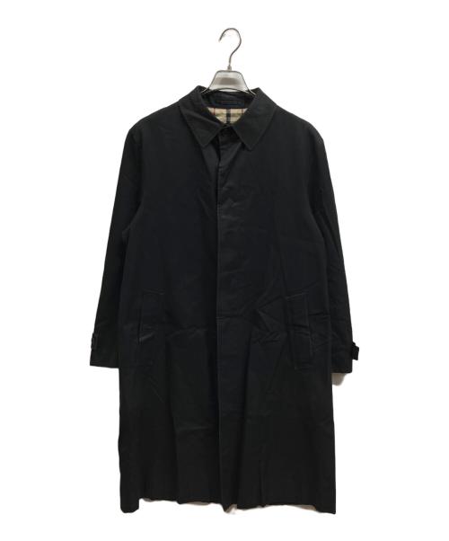 BURBERRY BLACK LABEL（バーバリーブラックレーベル）BURBERRY BLACK LABEL (バーバリーブラックレーベル) ステンカラーコート ブラック サイズ:XLの古着・服飾アイテム