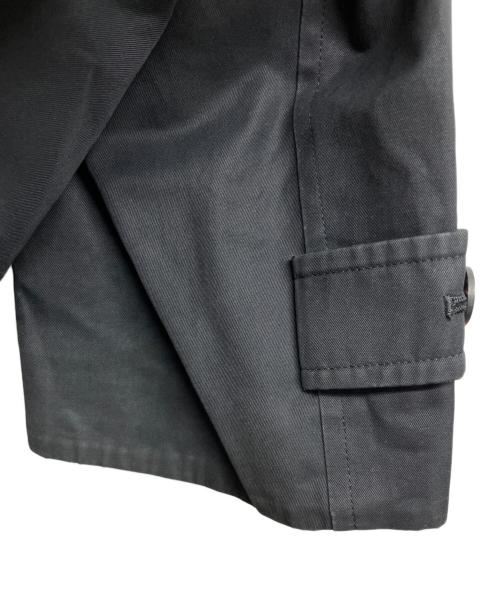 BURBERRY BLACK LABEL（バーバリーブラックレーベル）BURBERRY BLACK LABEL (バーバリーブラックレーベル) ステンカラーコート ブラック サイズ:XLの古着・服飾アイテム
