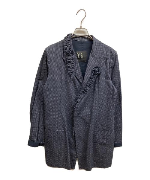 YOHJI YAMAMOTO（ヨウジヤマモト）YOHJI YAMAMOTO (ヨウジヤマモト) テーラードジャケット ブラック サイズ:2の古着・服飾アイテム