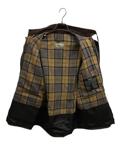 Barbour（バブアー）Barbour (バブアー) MHL (マーガレットハウエル) 別注ワックスドコットンライトウェイトコート グリーン サイズ:1の古着・服飾アイテム